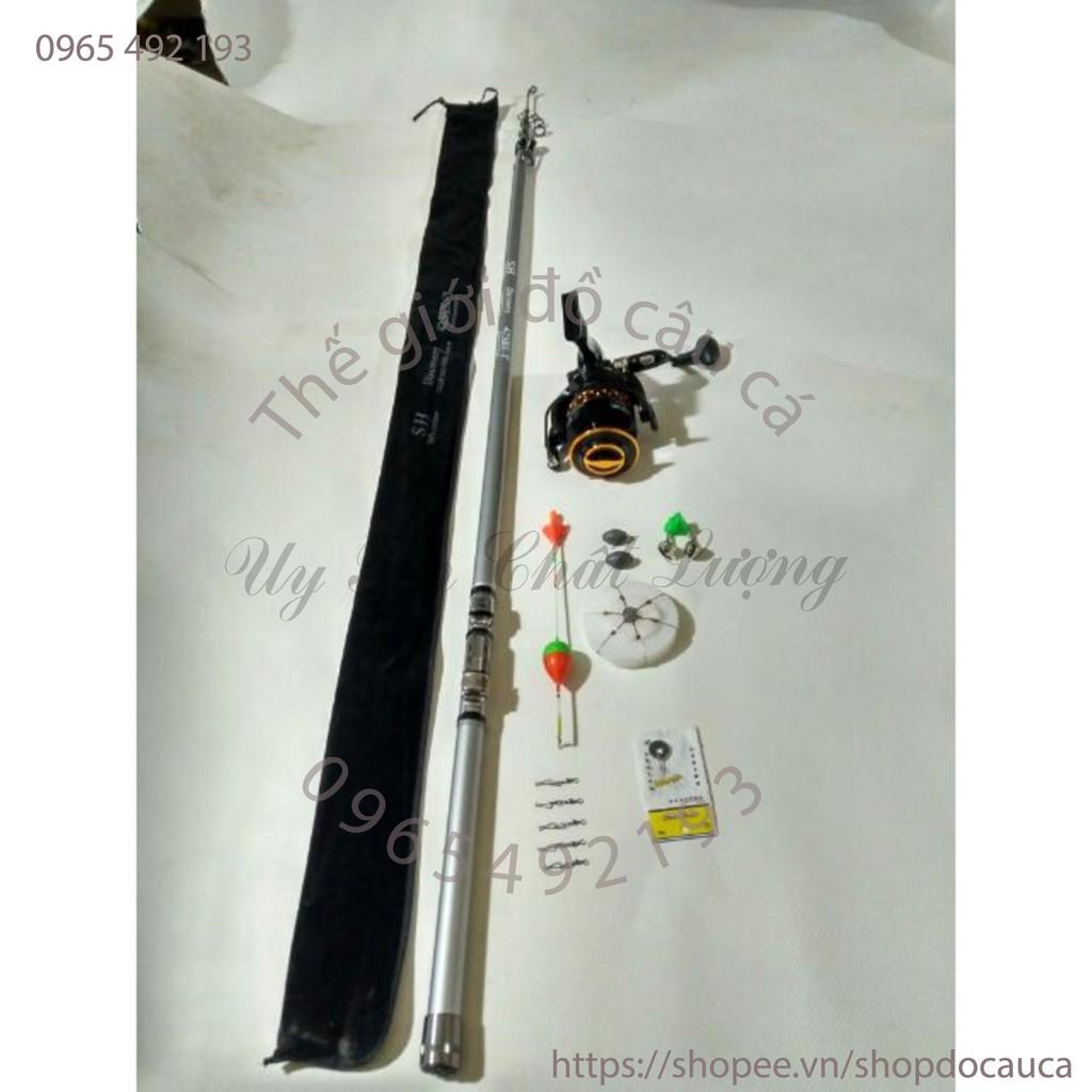 Bộ cần câu lục SH Discovery BX-T Máy AD9000 tặng phụ kiện