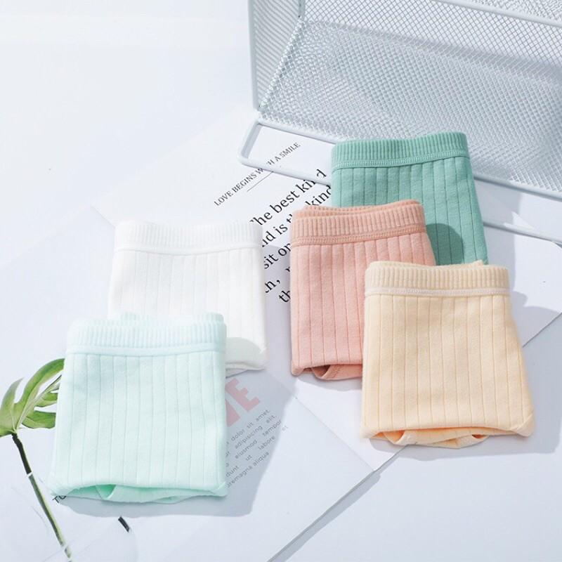 Quần Lót Cotton Tăm Gân Sọc Bản To Xuất Nhật