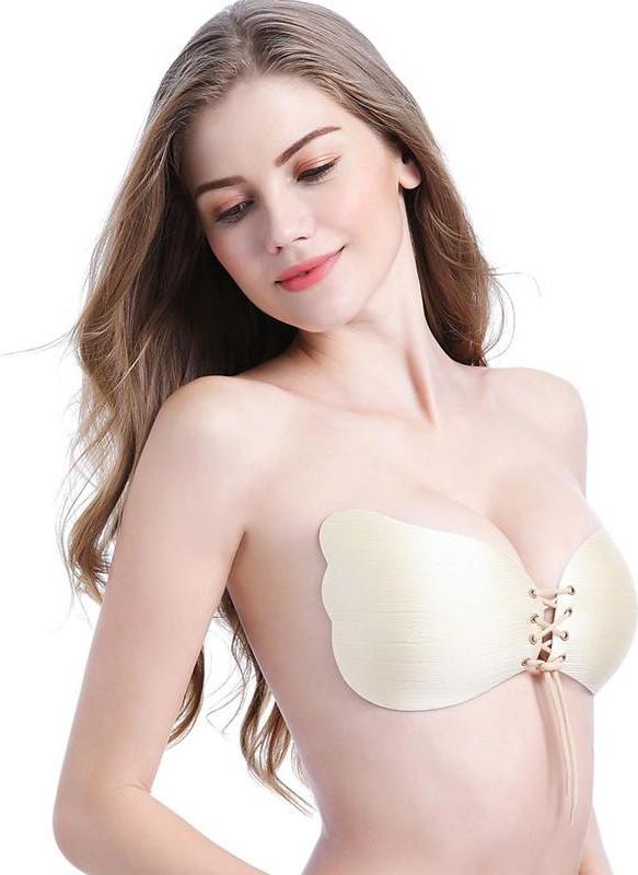 Áo bra dán không dây nâng ngực dây rút ao dán ngực cánh tiên