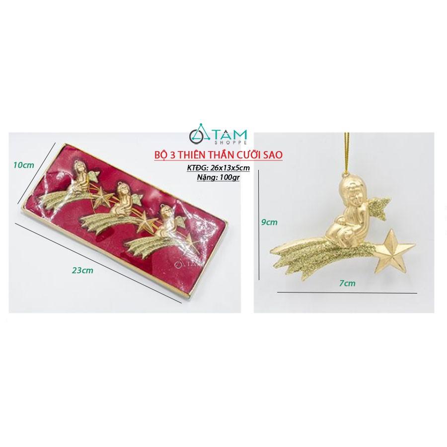 Hộp phụ kiện treo cây thông xi vàng Gold X-PKTCT-44