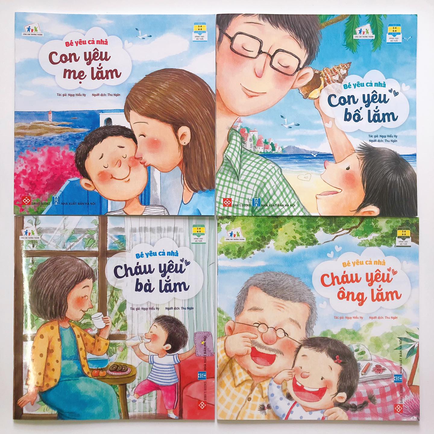 Combo sách Bé Yêu Cả Nhà (bộ 4 cuốn)