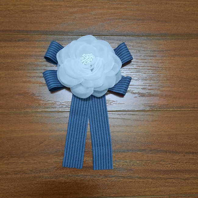 Nơ cài áo bông hoa handmade