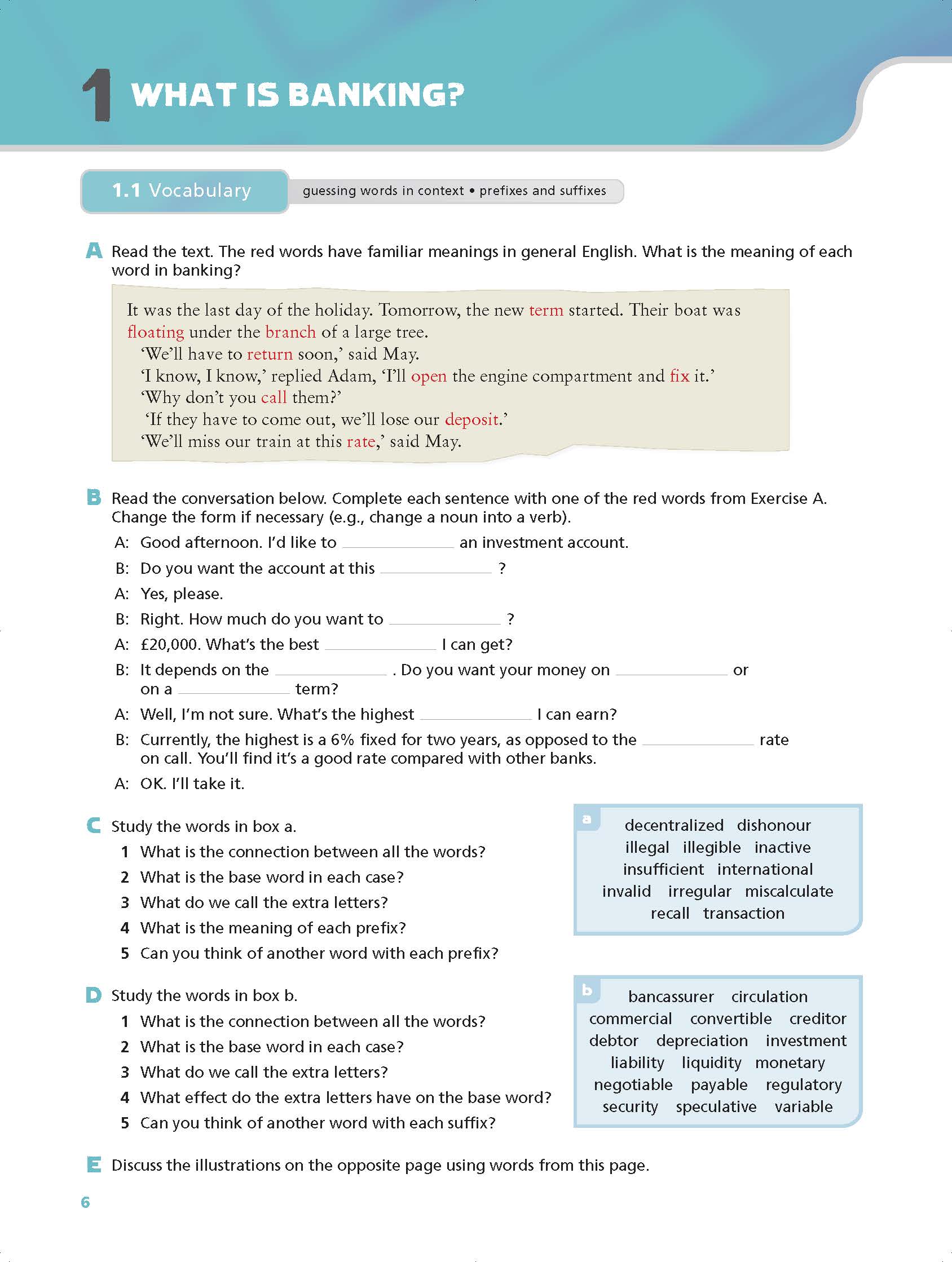 English for Banking in Higher Education Studies - Course Book