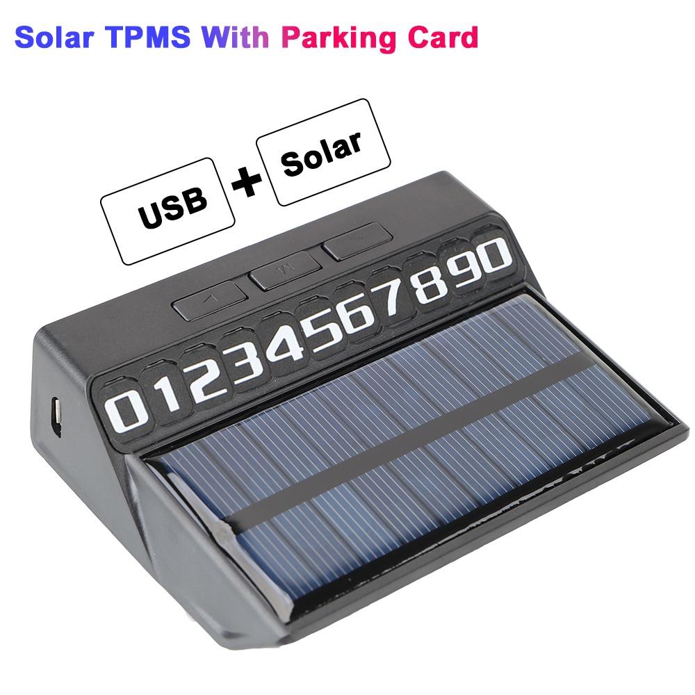 Hệ thống giám sát áp suất lốp xe hơi màn hình LCD sạc qua USB