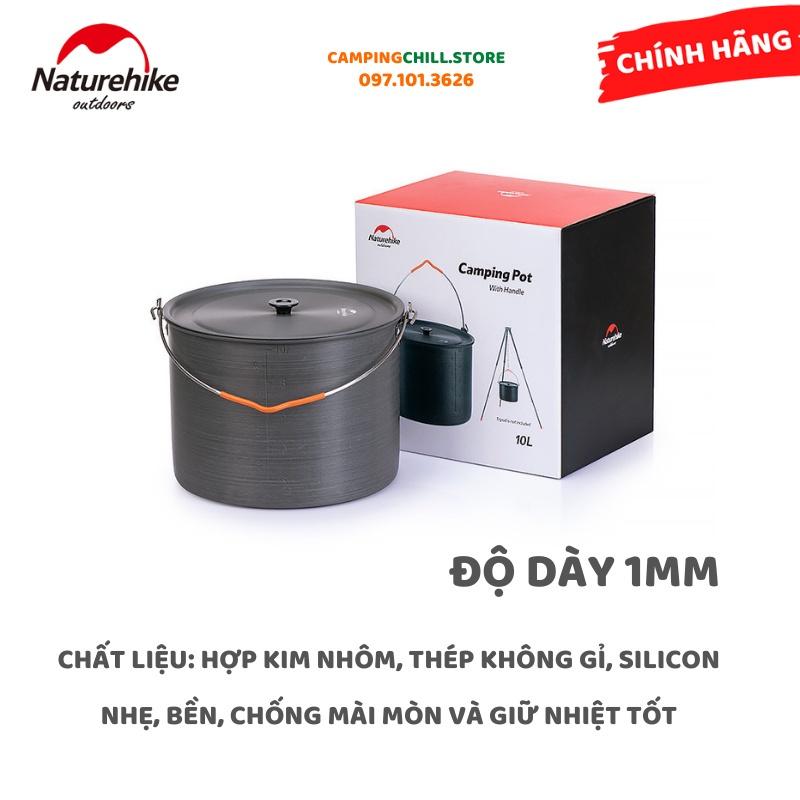 NỒI TREO DÃ NGOẠI, PICNIC SIZE LỚN NATUREHIKE NH19CJ003