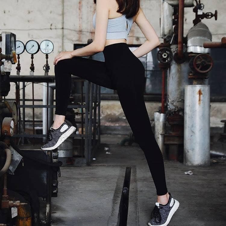 Quần legging cạp cao