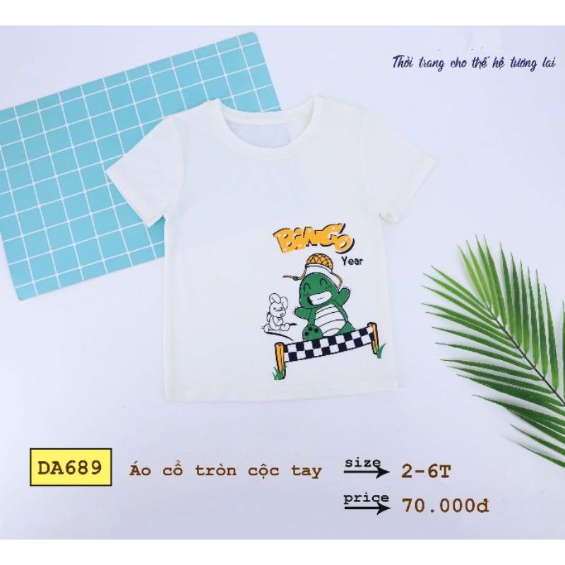 Áo cộc tay cổ tròn BT DA689