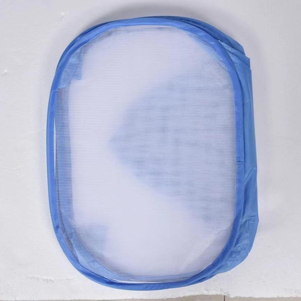 Set of 2 Small Pet Pen Cage f/ Hamster Rabbit Chinchilla Squirrel Black/Blue