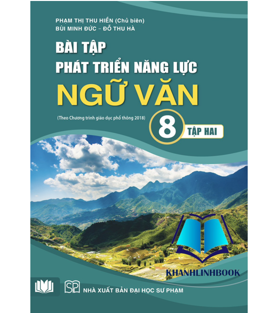 Sách - Combo Bài tập phát triển năng lực Ngữ Văn 8 - tập 1 + 2 ( cánh diều )