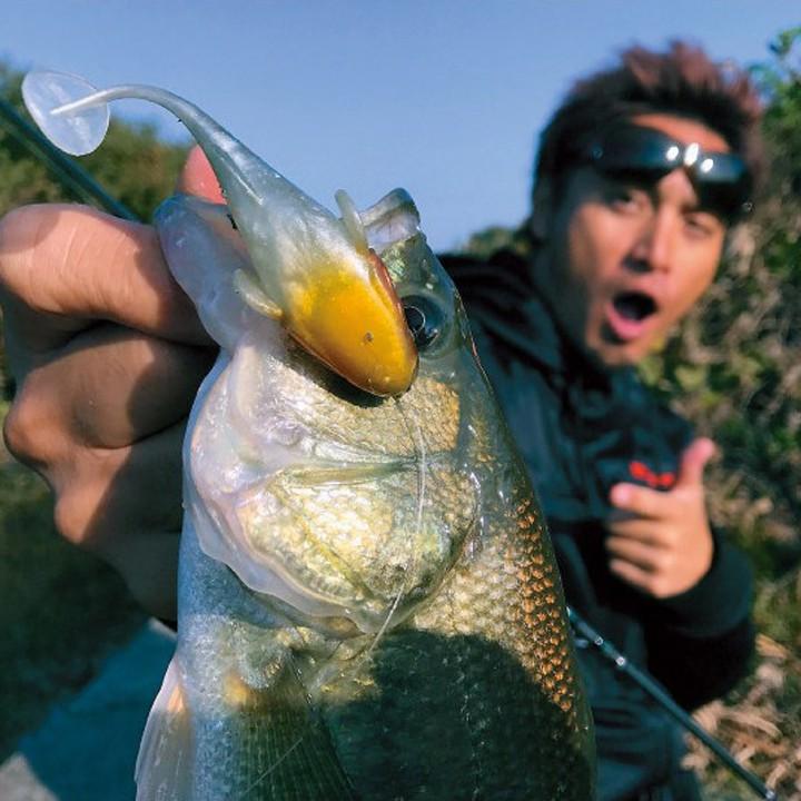 Mồi câu cá mồi mềm giả cá câu lure dấu lưỡi siêu nhạy 8cm / 14g MG-17