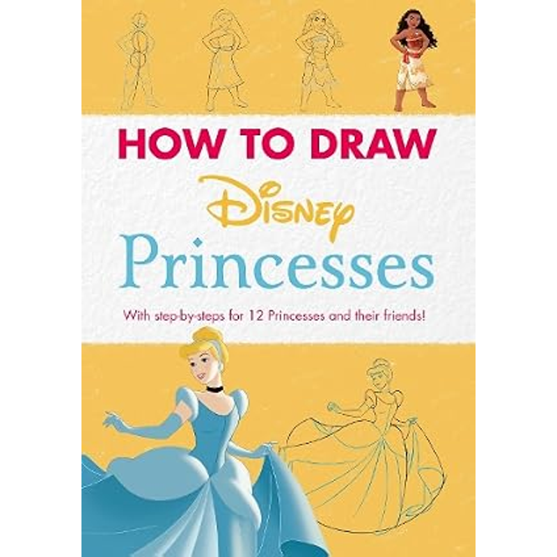 Sách Disney: How to Draw Princesses