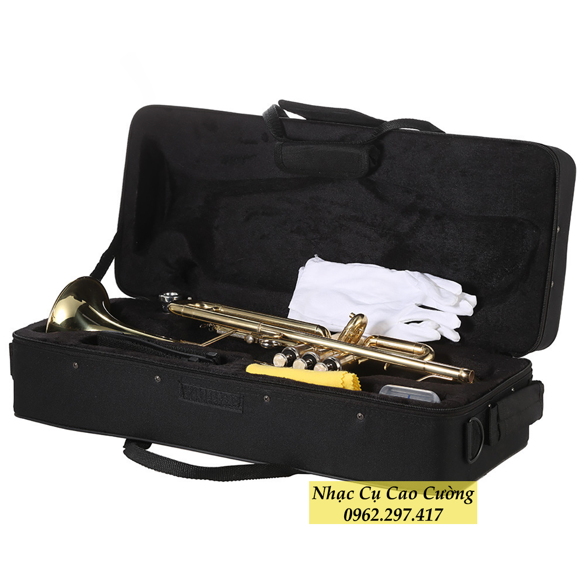 Kèn Trumpet Mới Đầy Đủ Phụ Kiện Giá Tốt