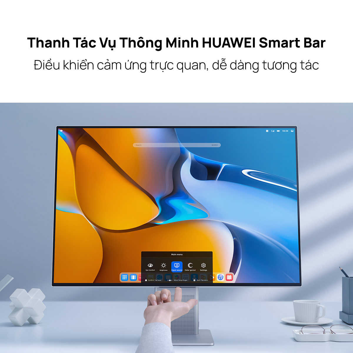 Màn Hình HUAWEI MateView | Màn Hình 4K+ Trung Thực | Kết Nối Không Dây | HUAWEI Smart Bar | Hàng Chính Hãng