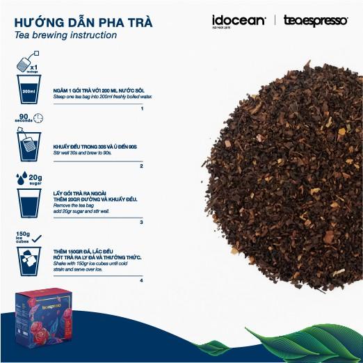 Trà Phổ Nhĩ Hoa Hồng - Teaespresso - 300g