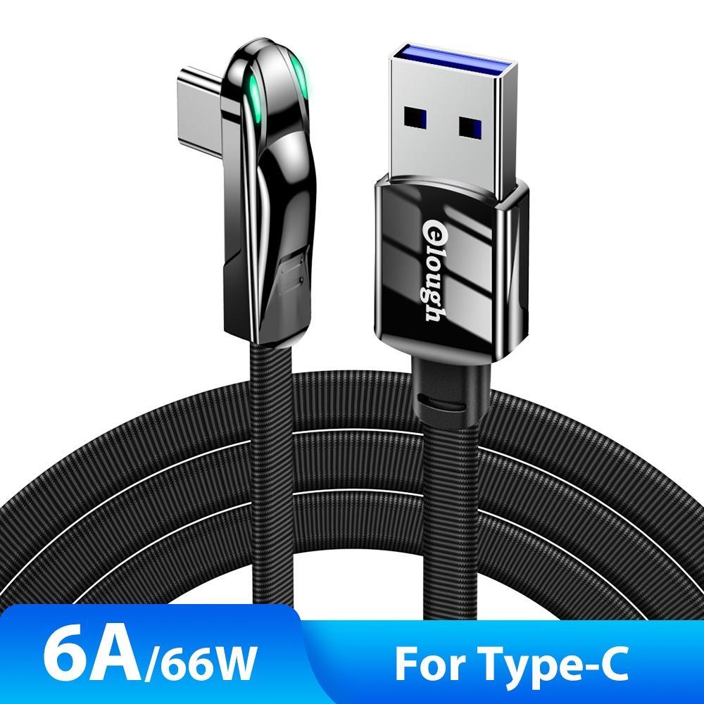 Dây Cáp Sạc Nhanh 6A USB Type C 66W 3.0