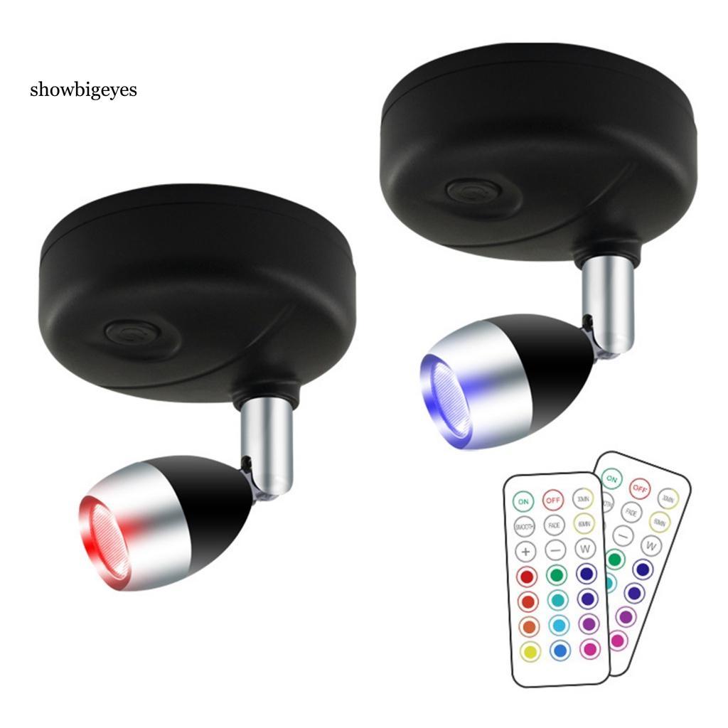 1 Bộ Đèn Chiếu Sáng Ban Đêm 13 Màu Tùy Chỉnh Tiện Dụng Cho Tủ Quần Áo / Nhà Cửa