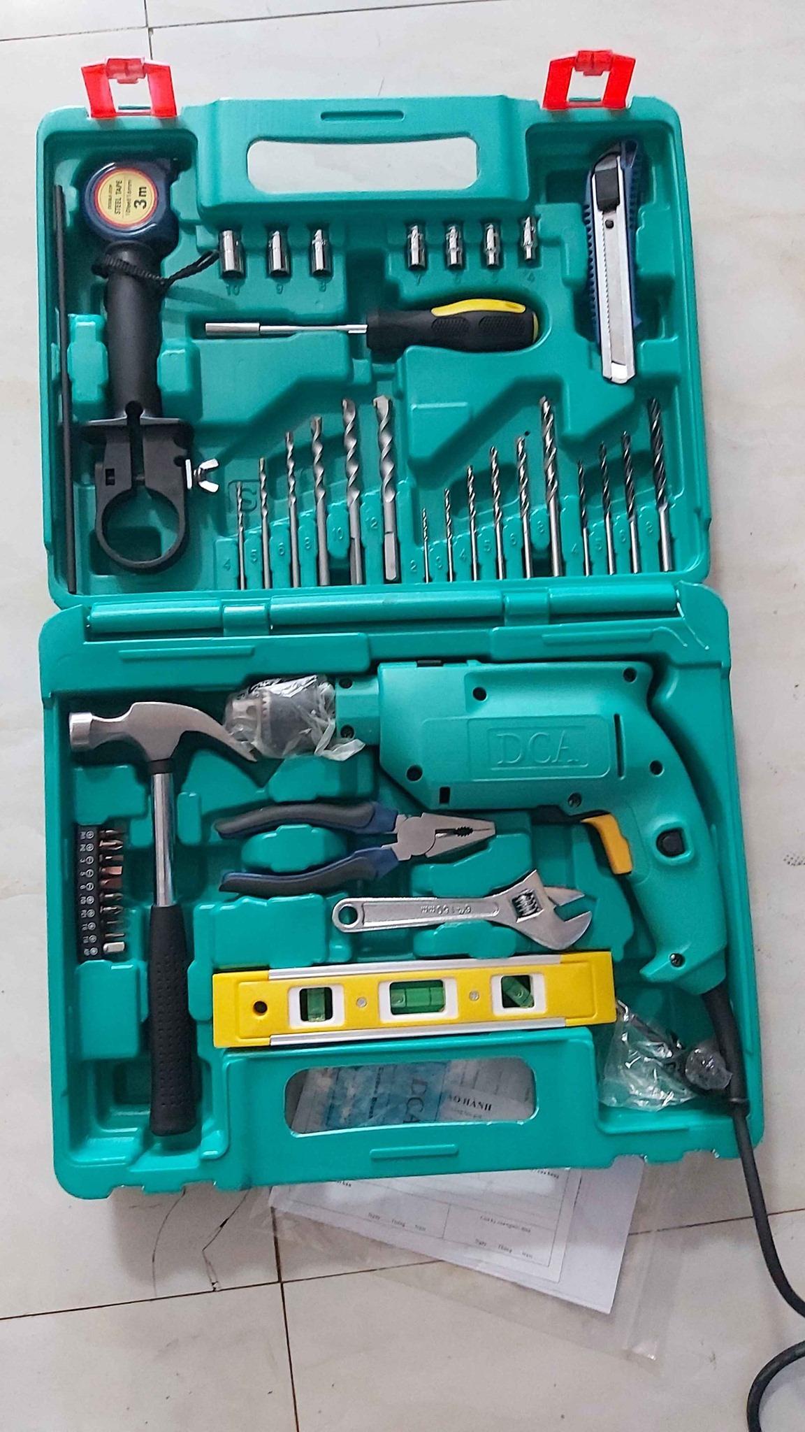 MÁY KHOAN BÚA 500W 13MM DCA AZJ04-13 - HÀNG CHÍNH HÃNG