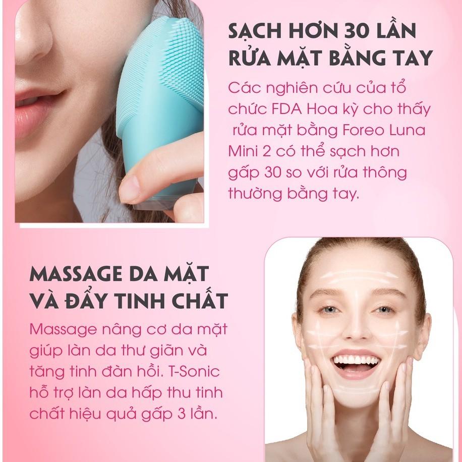 Máy Rửa Mặt Massage Forever Lina Mini Hàng Nội Địa Trung