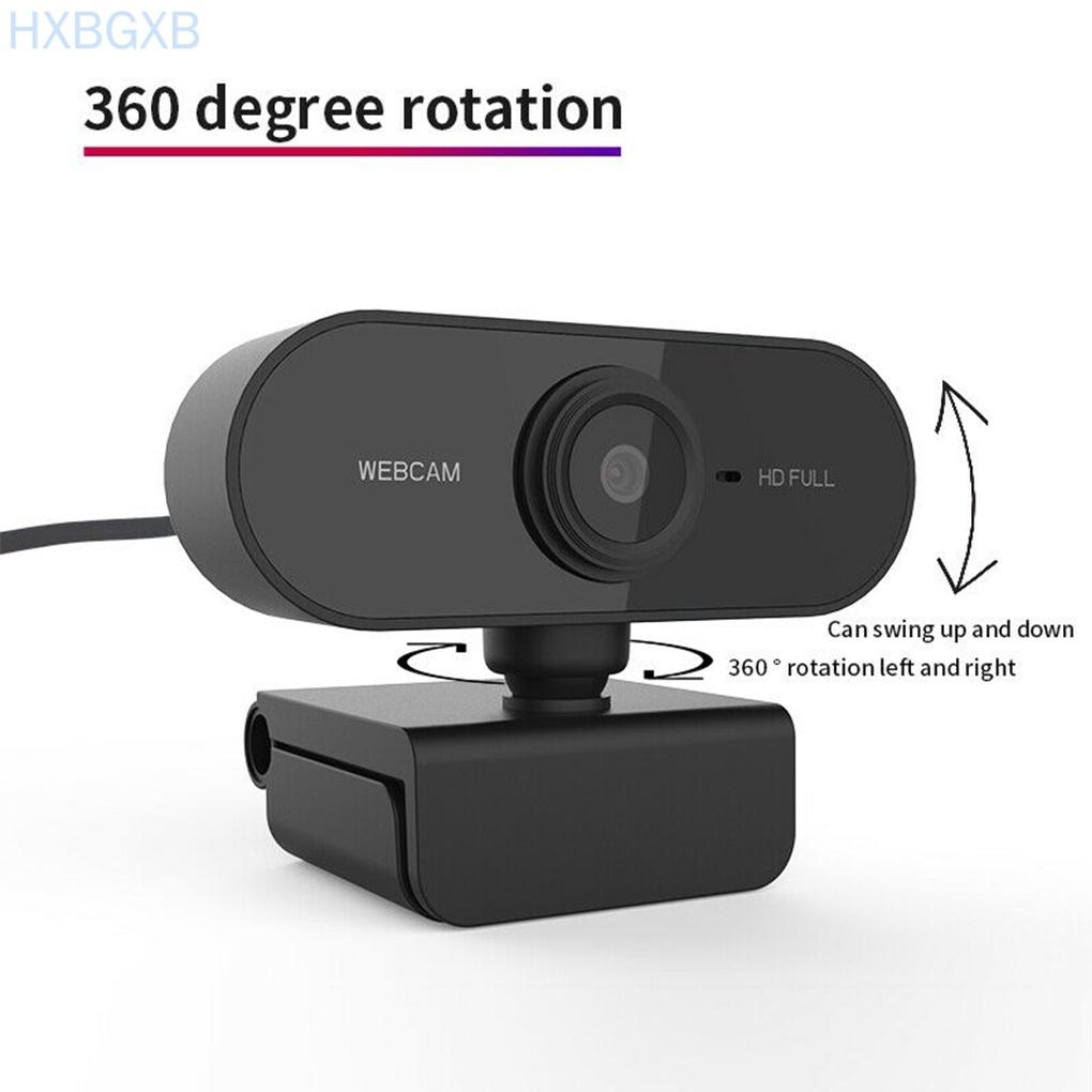 Webcam 1080p tích hợp micro hxbg tự động lấy nét cho máy tính