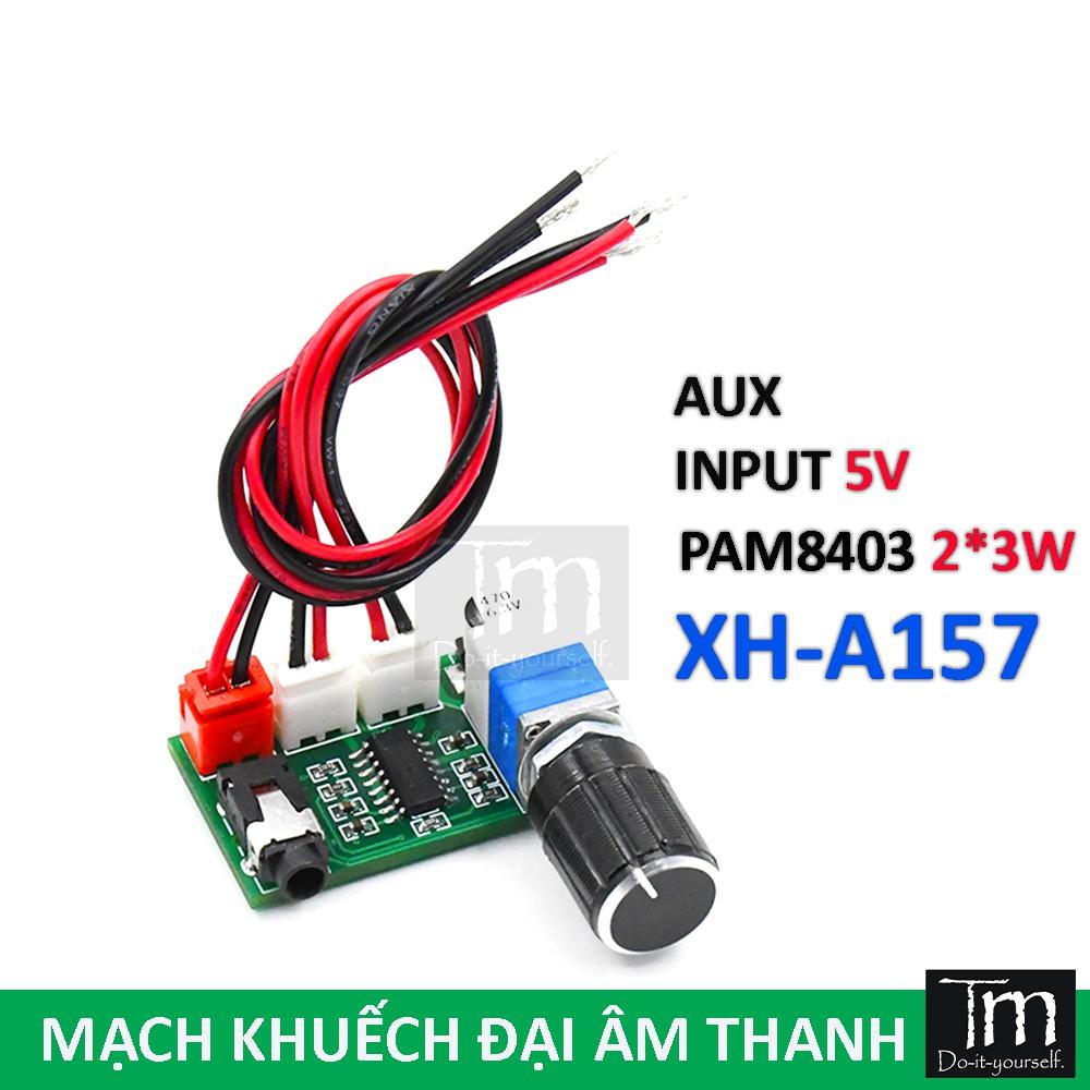 Mạch Khuếch Đại Âm Thanh PAM8403 2*3W AUX (XH-A157)