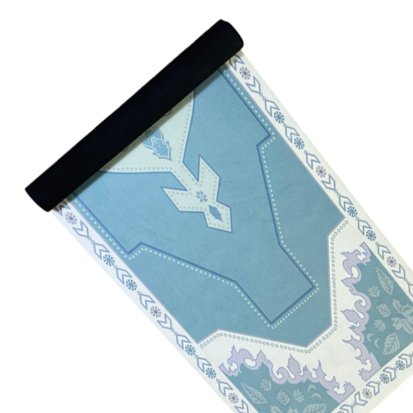 Thảm tập yoga du lịch cao cấp chính hãng Yvonne, Star Fortress (TẶNG KÈM 3 PHẦN QUÀ) dày 1,5mm gấp gọn, bề mặt nhám, siêu bám, ưa mồ hôi, dễ vệ sinh, chất liệu cao su tự nhiên, kích thước 183cm x 66cm, nặng 1,2kg