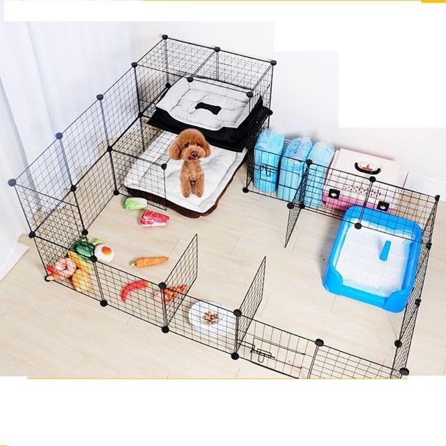 Tấm Sắt Ghép Quây Chuồng Chó Mèo 45x35