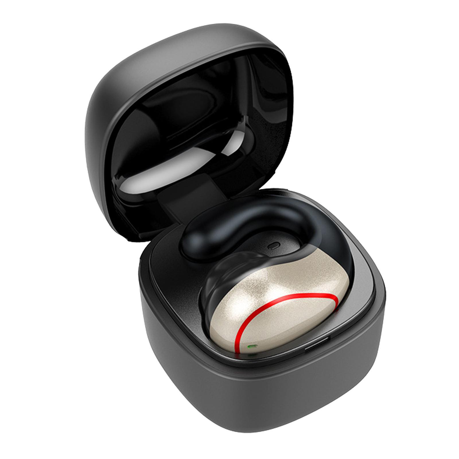 Bone Conduction Earbuds with Charging Case Stereo for Gaming Cycling