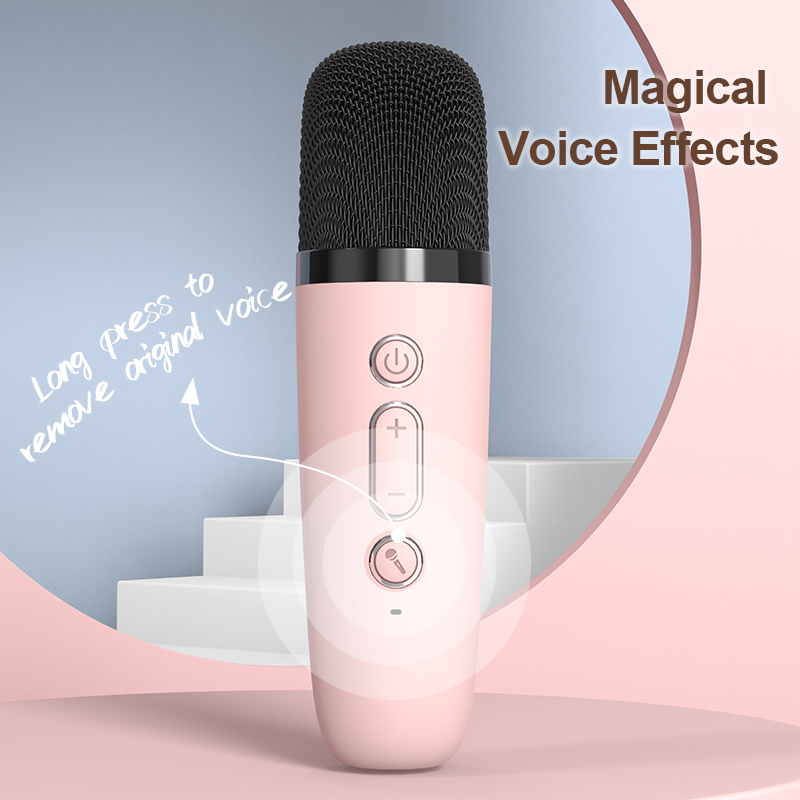 Bộ Loa bluetooth mini karaoke kèm mic KOLEAD P2 Không dây Bass cực mạnh, hỗ trợ kết nối thẻ nhớ, jack 3.5mm - Hàng chính hãng