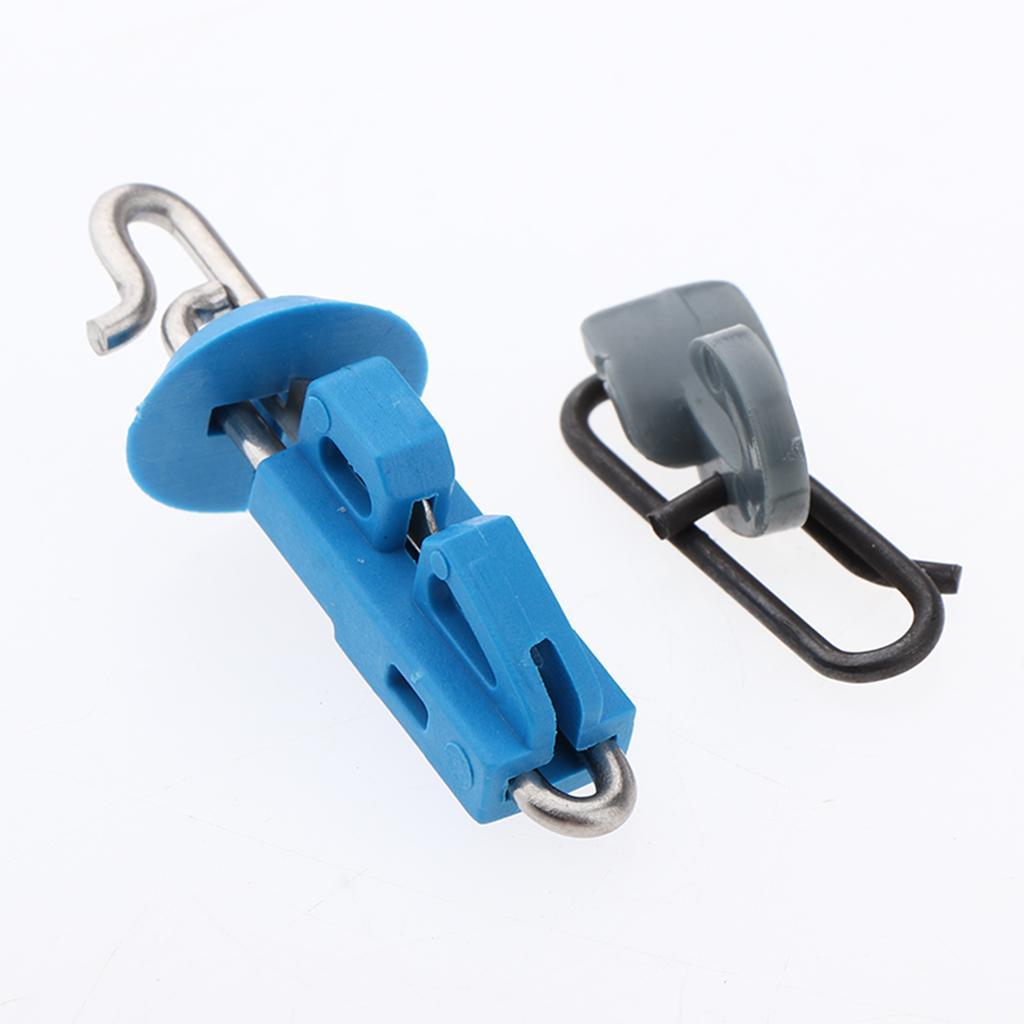 10pcs  Down Fishing  Clip Locking Lock Jigging  Hook
