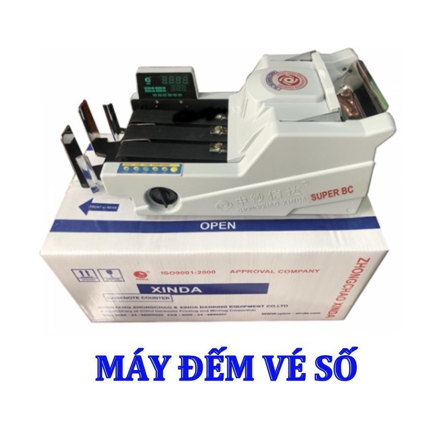 Máy đếm tiền đếm vé số, máy đếm được tất cả các loại tiền, đếm ve số