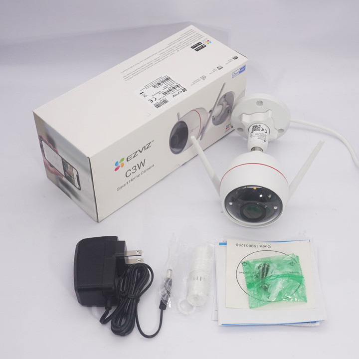 Camera IP Wifi ngoài trời EZVIZ C3W Pro Color Night bản 2MP hàng chính hãng Nhà An Toàn