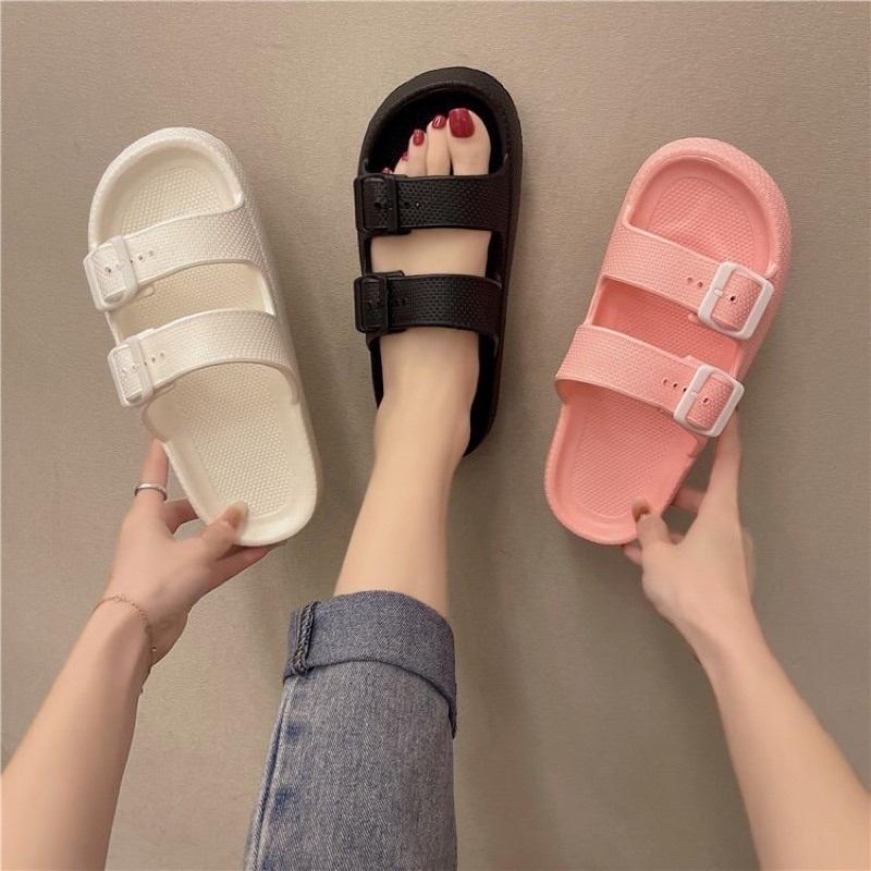 Dép Bánh Mì 2 Quai Khoá Cạnh Cực đẹp