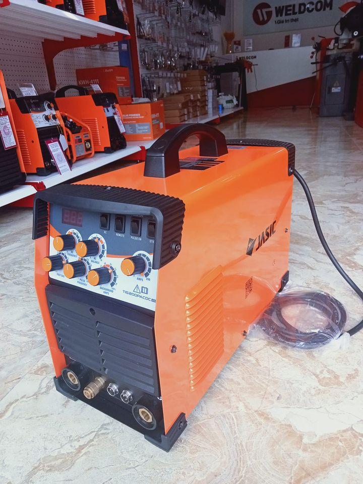 MÁY HÀN TIG 20OP ACDC E20101 (CHỨC NĂNG TIG/QUE VÀ CHẾ ĐỘ 2T/4T, NGUỒN 220V) JASIC - HÀNG CHÍNH HÃNG