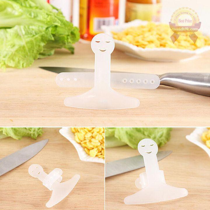 Nhựa xỏ ngón tay bảo vệ ngón tay khi thái cắt thịt rau củ quả