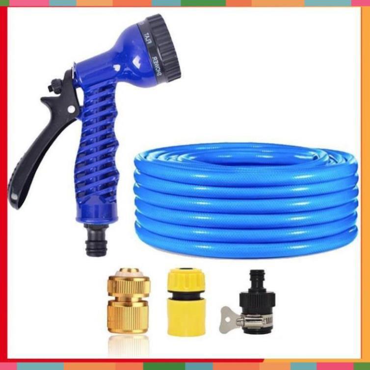Bộ dây vòi xịt rửa xe, tưới cây, dọn dẹp nhà cửa 3-5m  206843