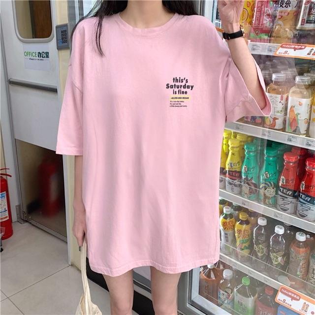 Áo thun tay lỡ form rộng