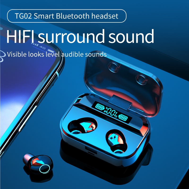 Tai Nghe Bluetooth Không Dây Âm Thanh Nổi