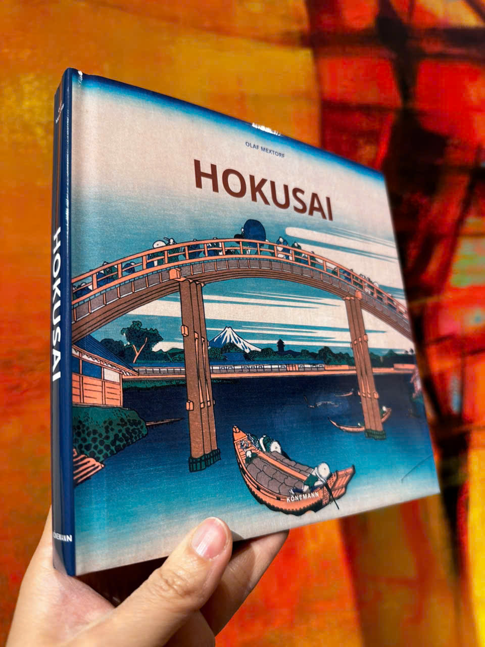 Sách - Hokusai by Olaf Mextorf - Nghệ thuật tiếng Anh/ Art Book in English