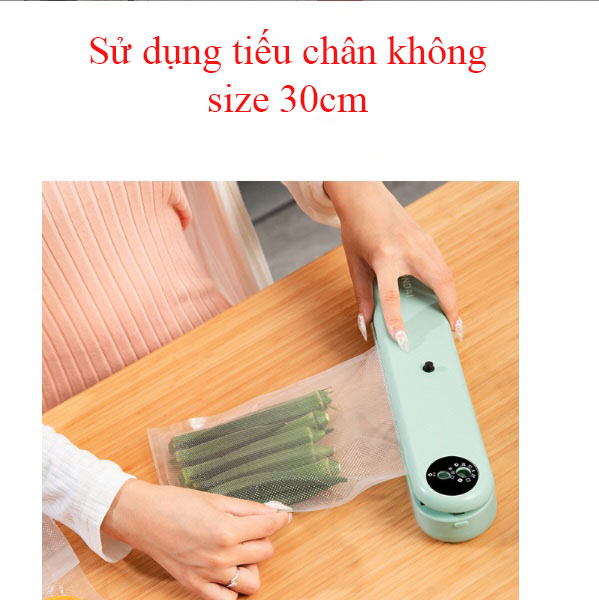 Máy hút chân không thực phẩm H-Mint (tặng 50 túi chân không) công suất 110W