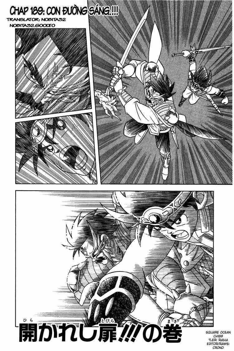 dragon quest - dấu ấn rồng thiêng chapter 189 1