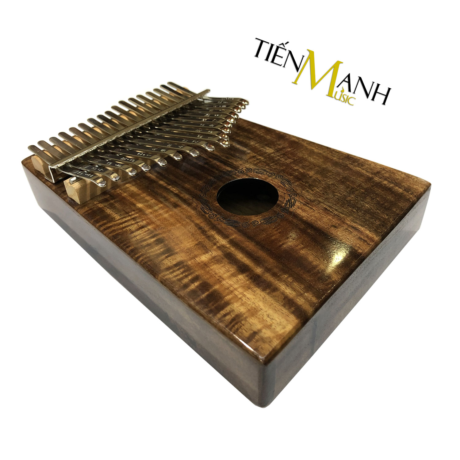 Đàn Kalimba 17 Phím Hluru KG-KO (Gỗ Koa) Hàng Chính Hãng KGKO - Kèm Móng Gẩy DreamMaker