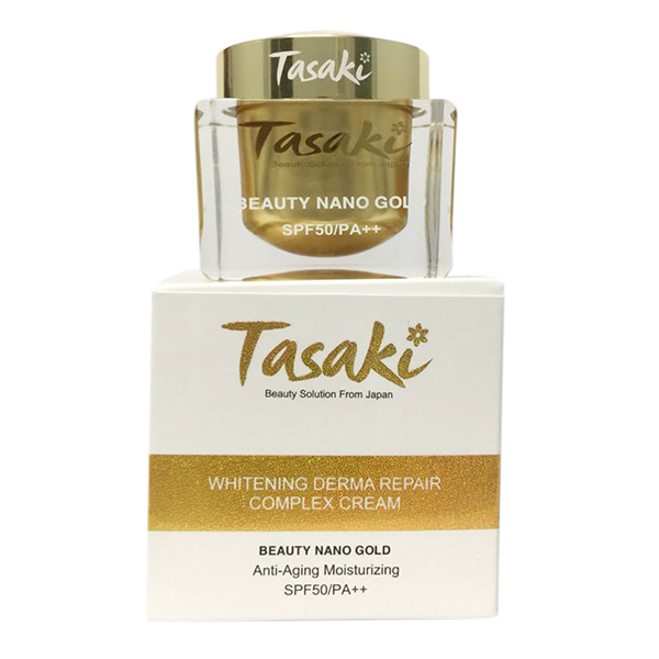 Kem Tasaki Dưỡng Trắng Da & Chống Lão Hóa Vàng Nano Tasaki