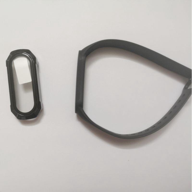 Dây và Ốp kính cường lực bảo vệ cho đồng hồ Xiaomi Miband 5 và Mi band 6