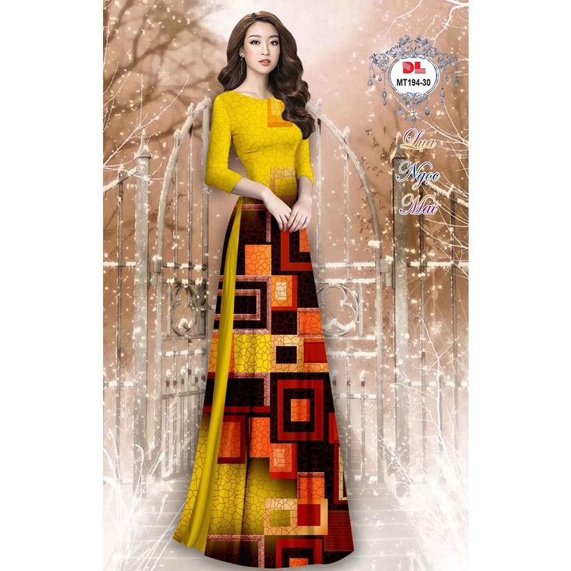 Vải may áo dài đẹp