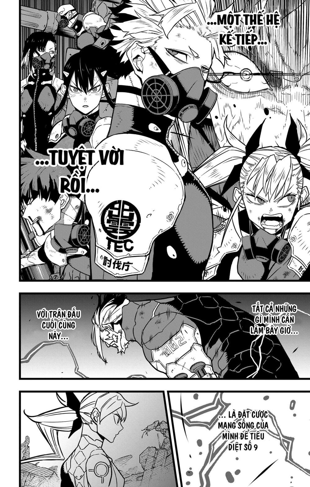 hôm nay - tôi hóa kaiju chapter 50 14