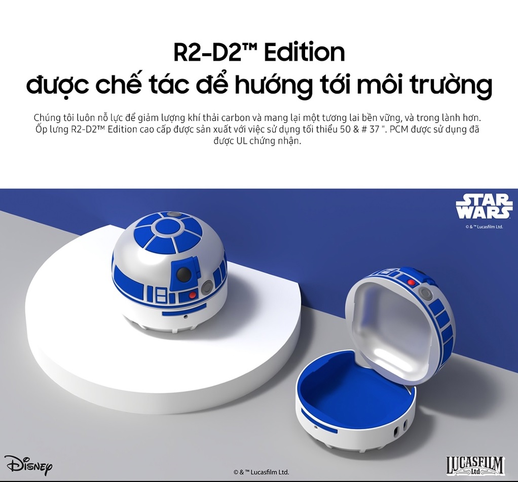 Ốp Tai Nghe Samsung Galaxy Buds 2 Pro phiên bản Star Wars(GP-FPR510) - Hàng Chính Hãng