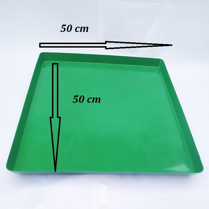 Khay Hứng Phân Chim, Gà 50x50 cm-- Khay Hứng Phân Bằng Nhựa