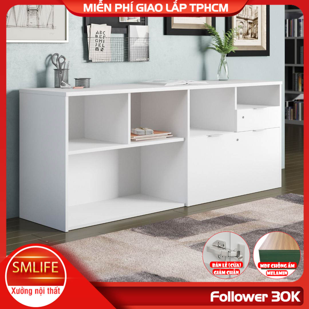 Bàn sảnh ra vào gỗ hiện đại SMLIFE Chandra