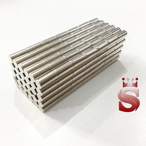 Nam châm vĩnh cửu hình trụ dài kích thước 7x15mm