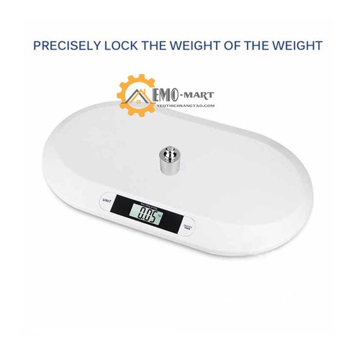 Cân điện tử cho bé sơ sinh BABY SCALE ️  ́️ Tải trọng tối đa 20kg - Độ chính xác 10g - Nhựa ABS an toàn